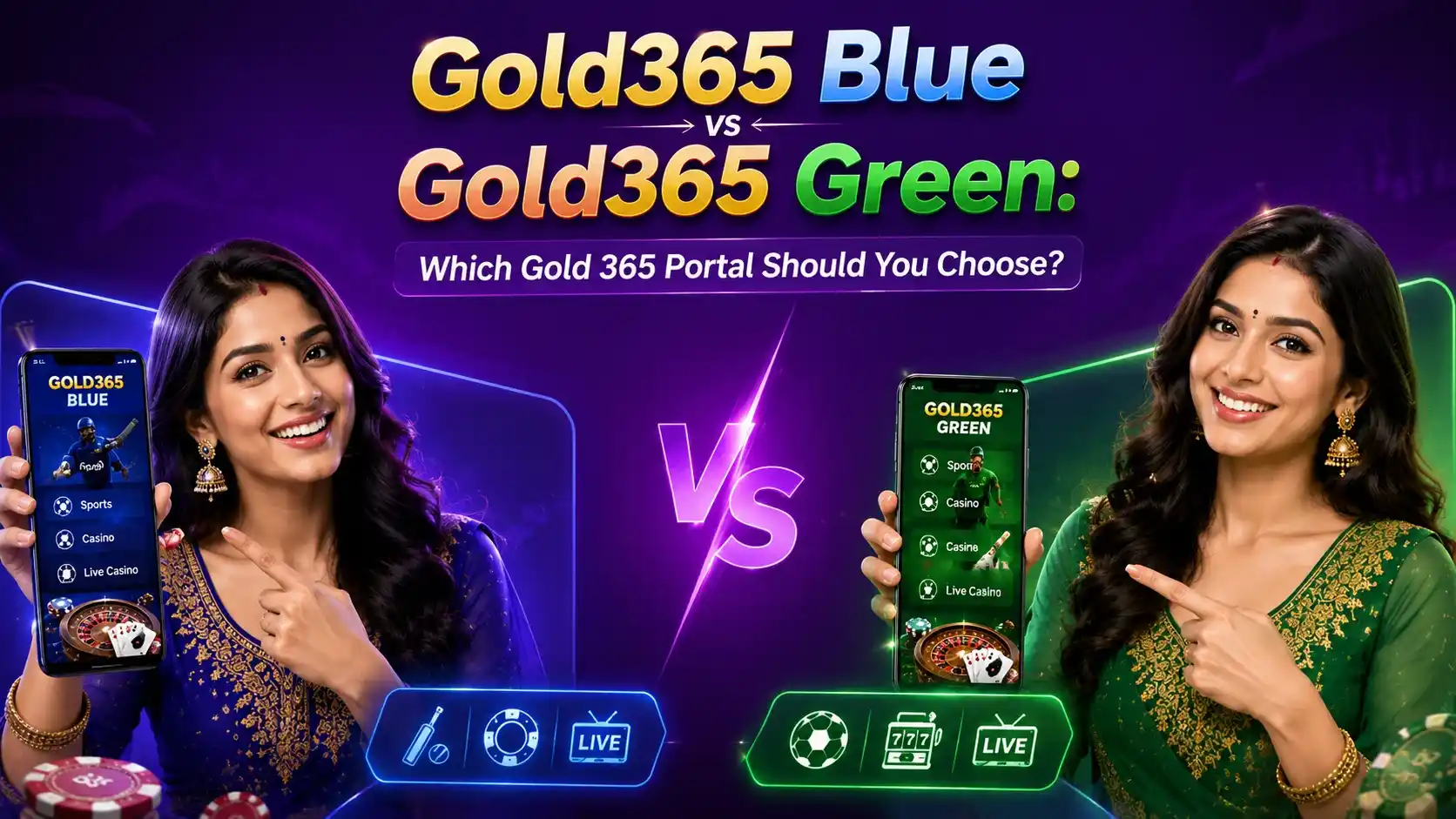 Gold365 Blue vs Gold365 Green: Which Gold 365 Portal Should You Choose?