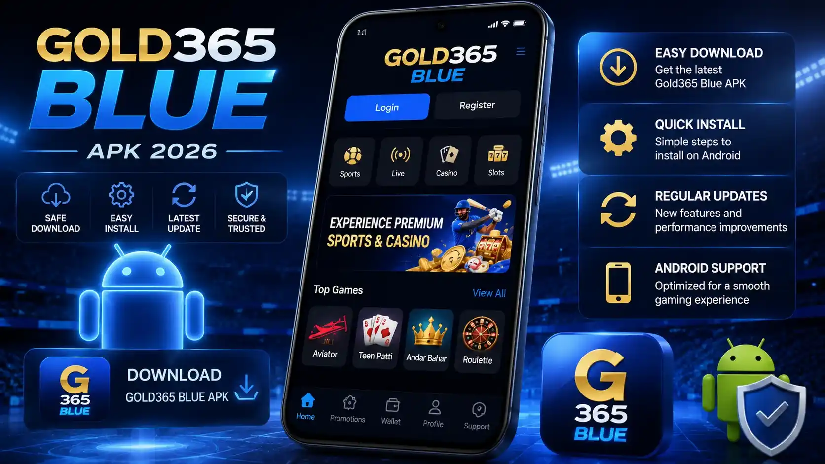 Gold365 Blue APK