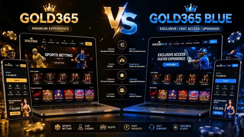 Gold365 Blue vs Gold365